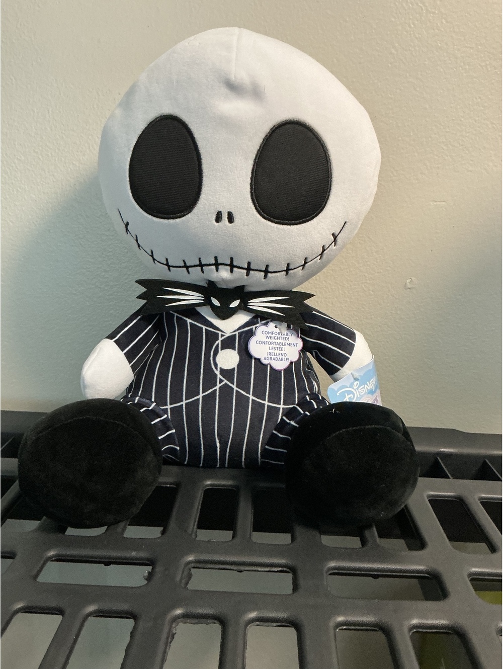 Disney Comfesez Jack Skellington Plush Toy - Comfortably Weighted